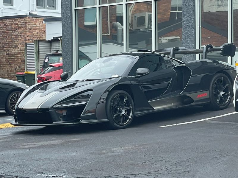 McLaren Senna spotted in Auckland