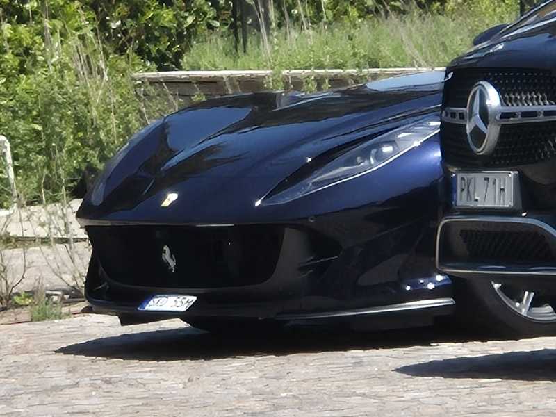 Ferrari 812 Superfast spotted in Ystad