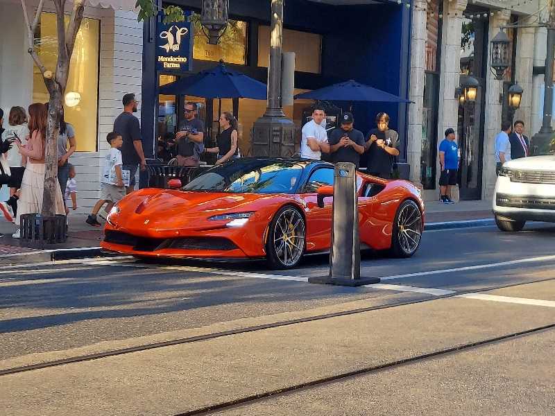 Ferrari SF90 Stradale spotted in Center