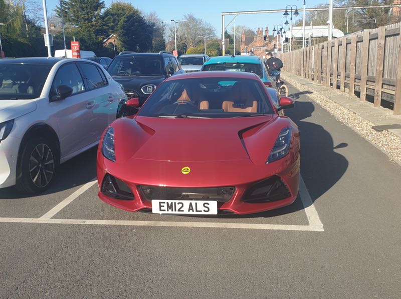 Lotus Evija spotted in Chelmsford