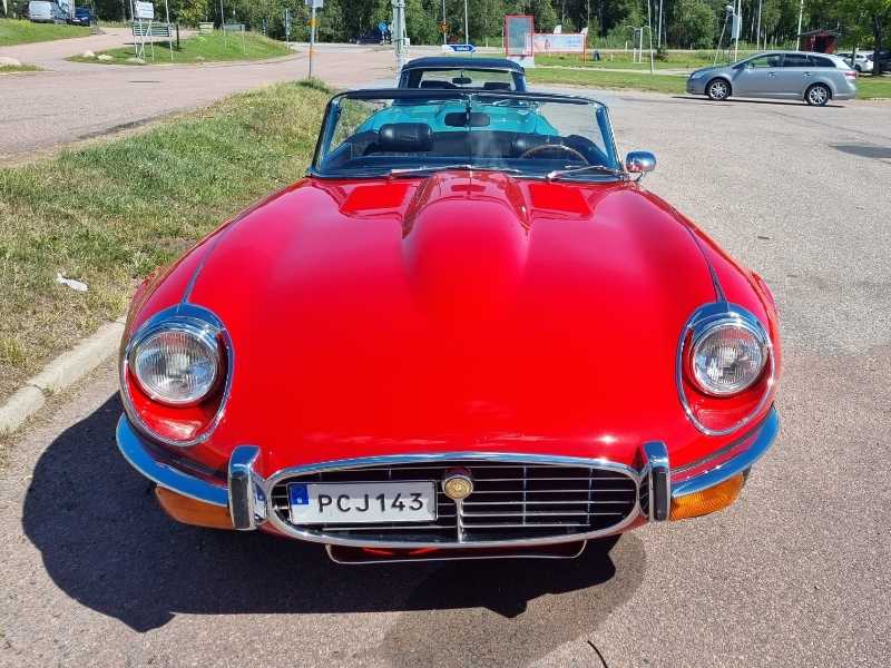 Jaguar E-Type (1961) spotted in Grythyttan, Sweden