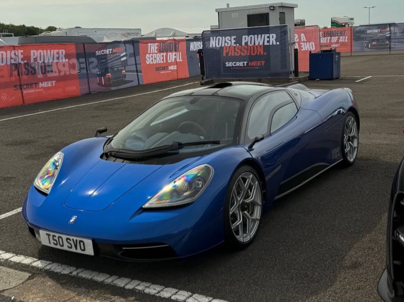 Gordon Murray T.50 spotted in Milton Keynes