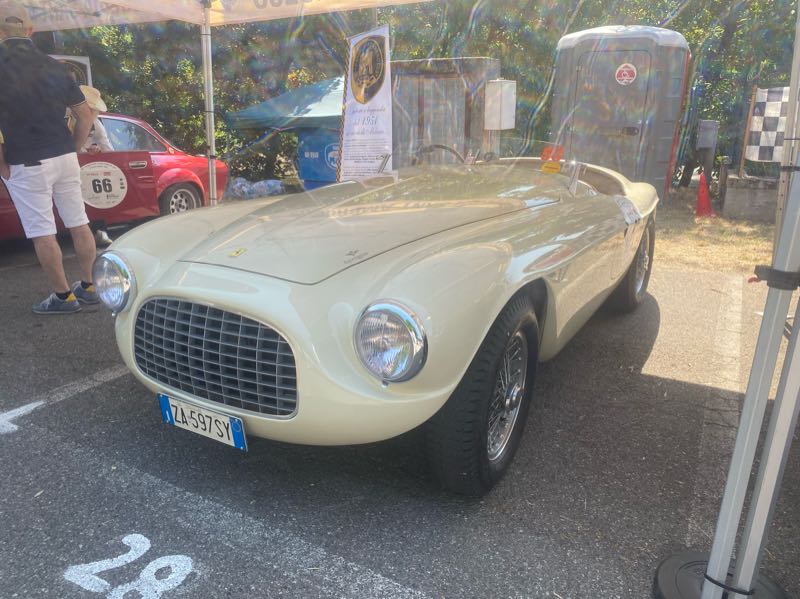 Ferrari 166 MM spotted in Piacenza