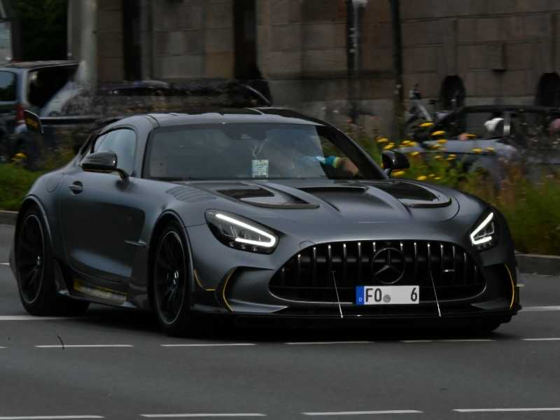 Mercedes-Benz AMG GT Black Series spotted in Nuremberg