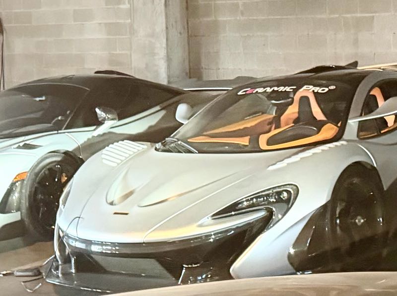 McLaren P1 spotted in Austin