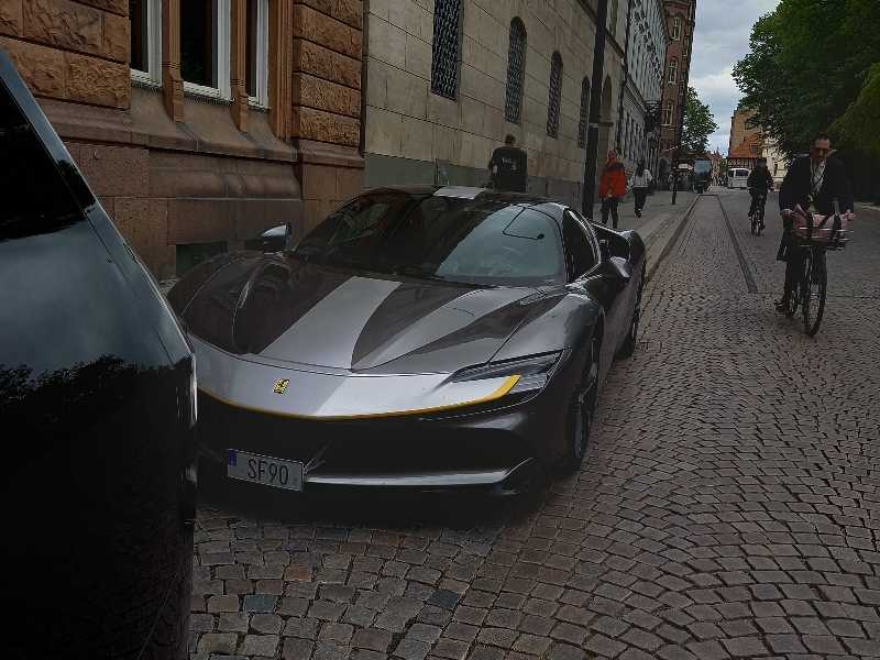 Ferrari SF90 Stradale spotted in Lund