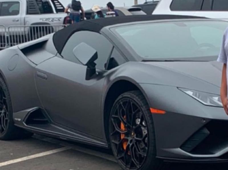 Lamborghini Huracán Spyder spotted in Santa Monica