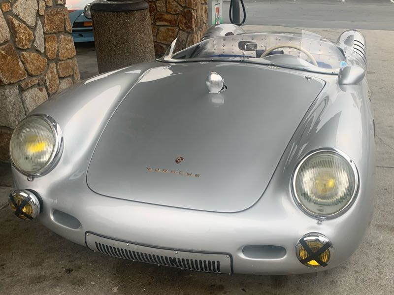 Porsche 550 Spyder spotted in Salinas