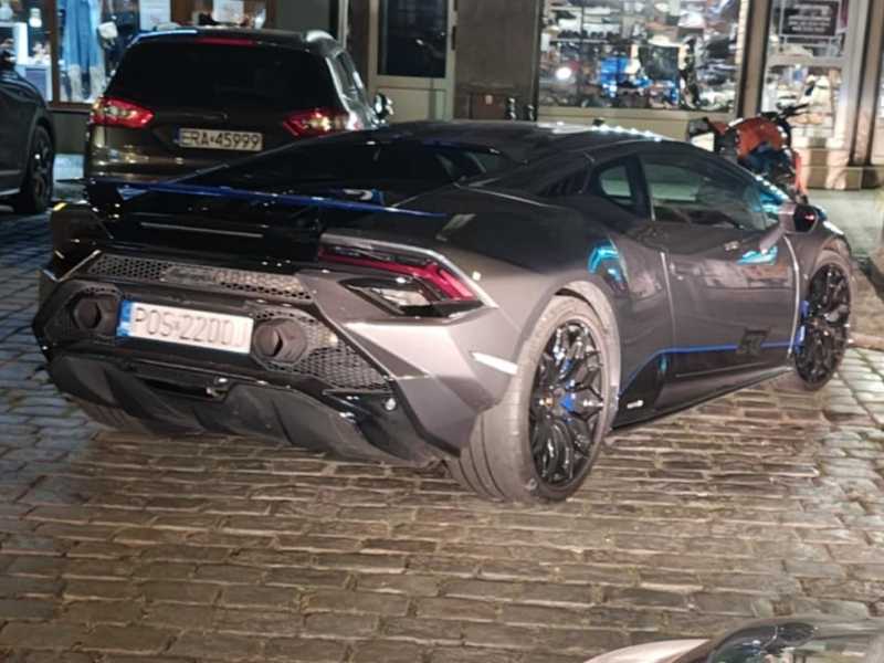 Lamborghini Huracán spotted in Ostrów Wielkopolski