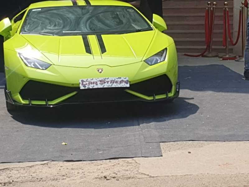 Lamborghini Huracán spotted in Delhi