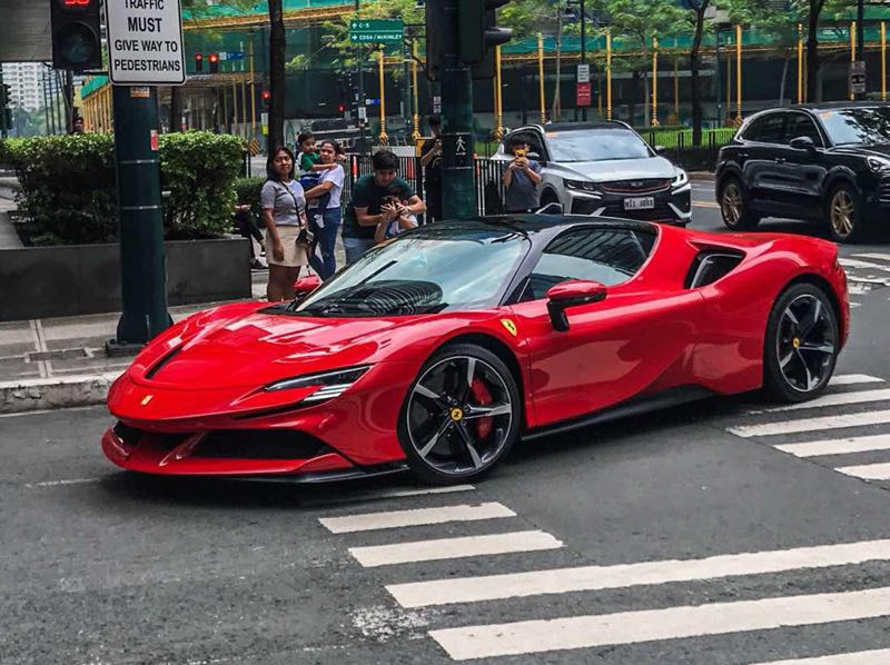 Ferrari SF90 Stradale spotted in Taguig