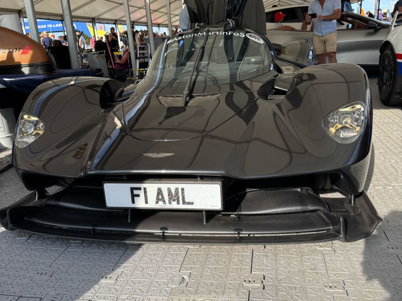 Aston Martin Valkyrie spotted in Basingstoke
