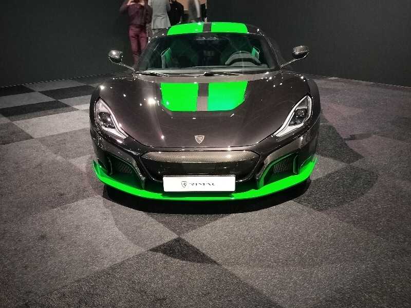 Rimac C_Two spotted in Hasselt