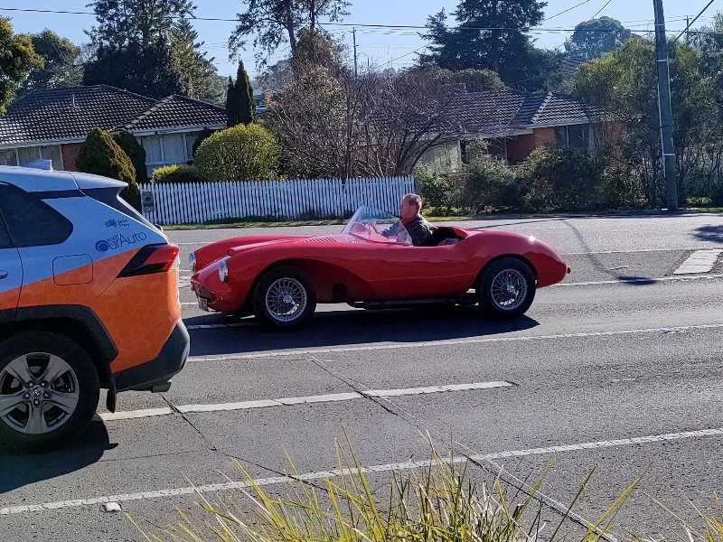 Ferrari 166 MM spotted in Elgin