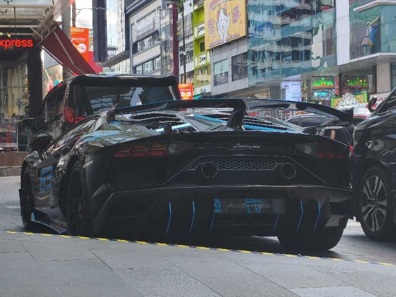 Lamborghini Aventador spotted in Kuala Lumpur