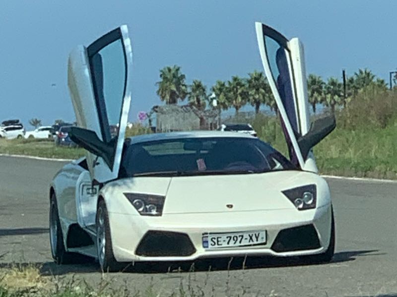 Lamborghini Murciélago spotted in Batumi
