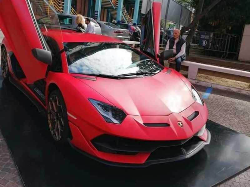 Lamborghini Aventador SVJ spotted in Latina