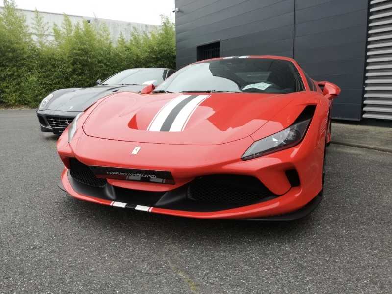 Ferrari F8 Tributo spotted in Castres