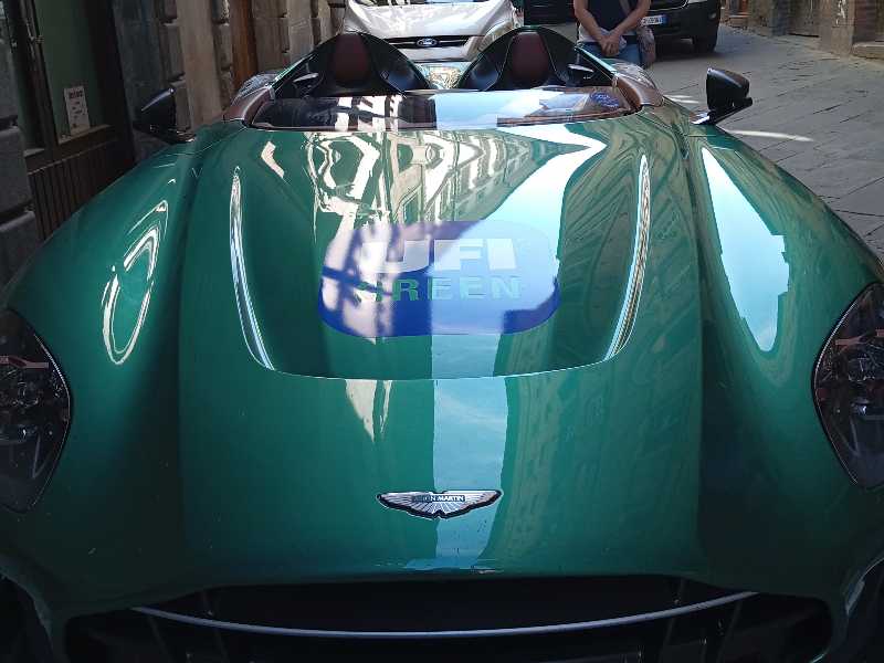 Aston Martin Vulcan spotted in Siena