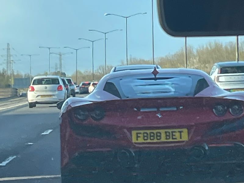 Ferrari SF90 Stradale (2020) spotted in Basildon, United Kingdom