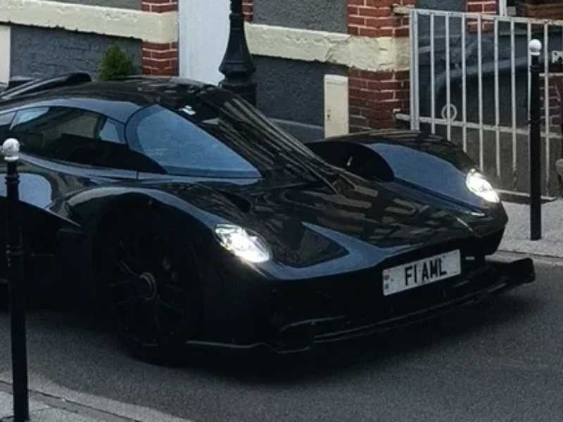 Aston Martin Valhalla (2023) spotted in Le Mans, France