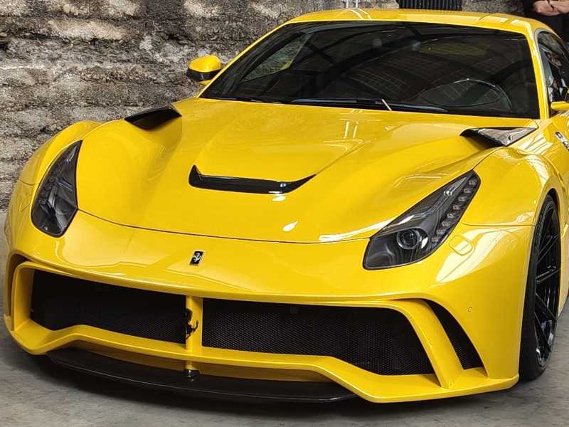 Ferrari F12tdf spotted in Munich