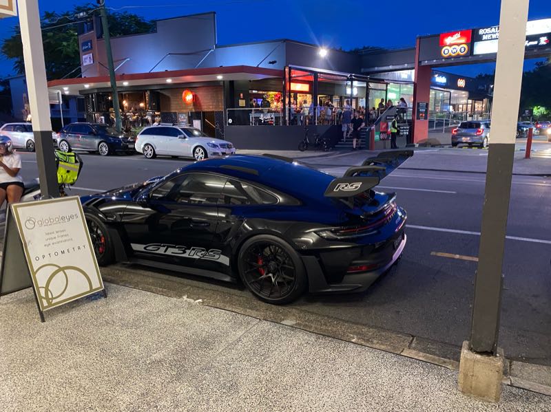 Porsche 911 GT3 RS spotted in Brisbane