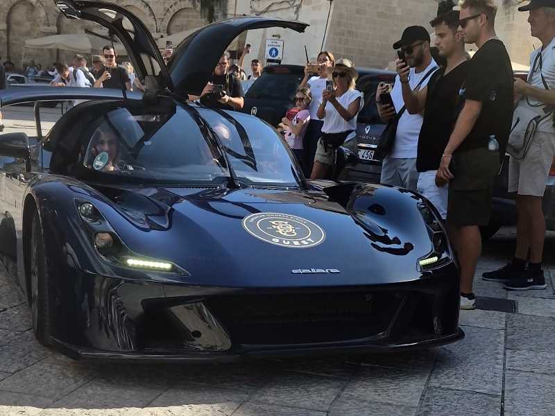 Gordon Murray T.50 spotted in Matera