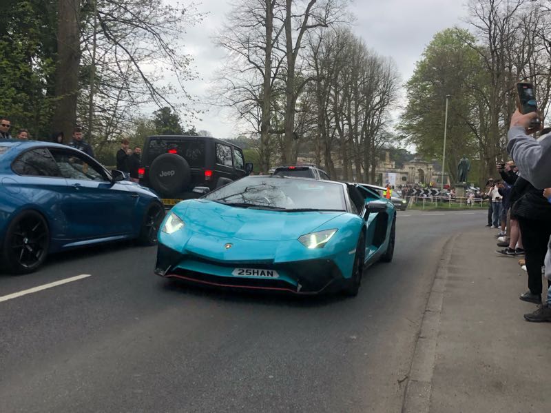Lamborghini Aventador spotted in Salisbury