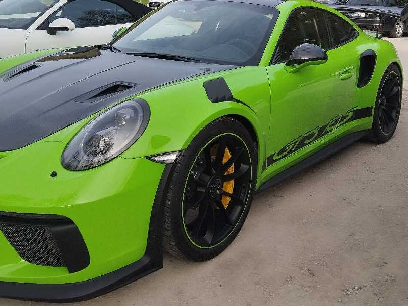 Porsche 911 GT2 RS spotted in Naumburg