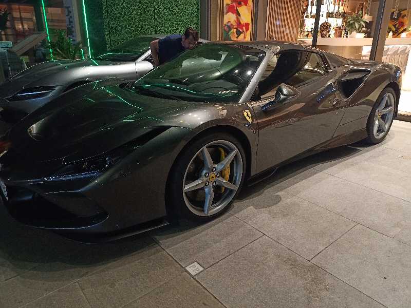 Ferrari F8 Tributo spotted in Caorle