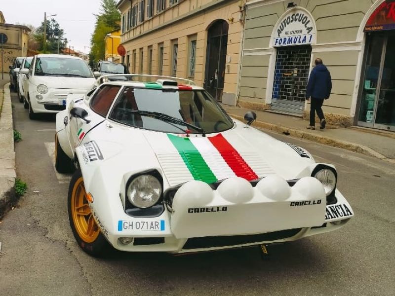Lancia Stratos spotted in Monza
