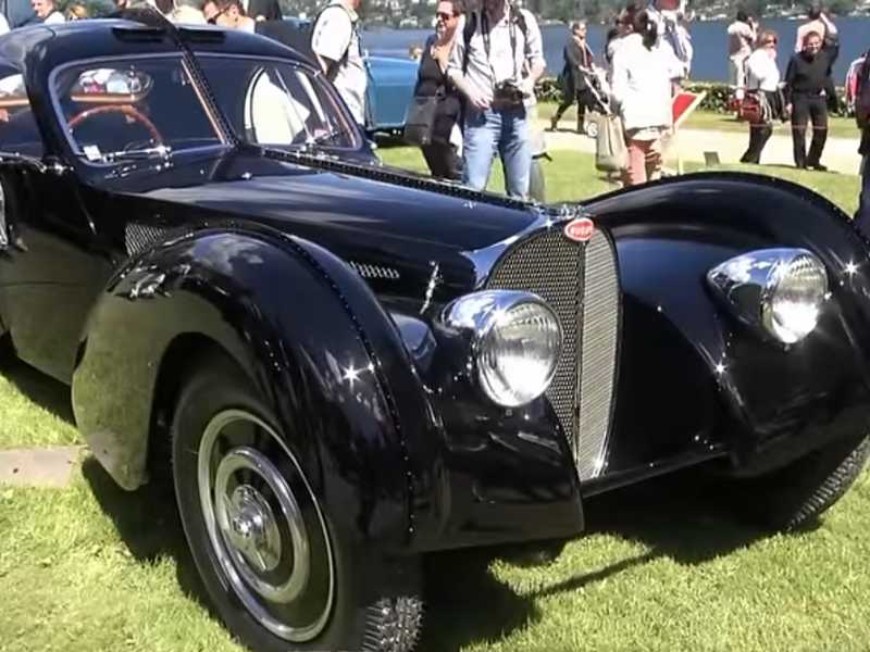 Bugatti Type 57 spotted in Cockermouth