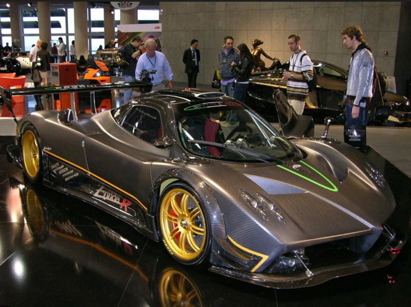 Pagani Zonda R spotted in Warsaw