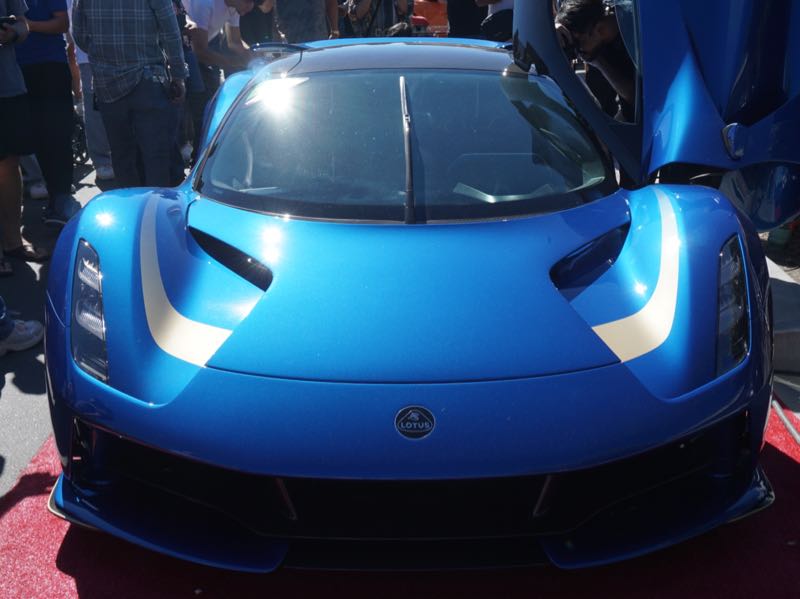 Lotus Evija spotted in Salinas