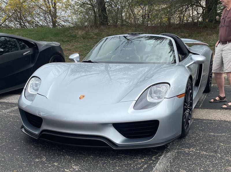 Porsche 918 Spyder spotted in Cincinnati