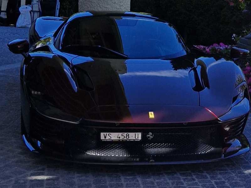 Ferrari SF90 Stradale spotted in Gstaad