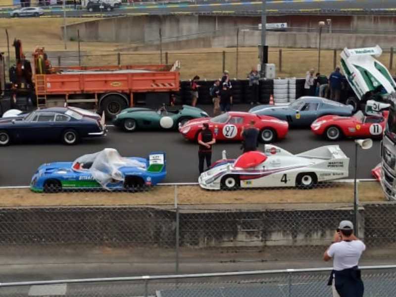 Porsche 956 spotted in Le Mans