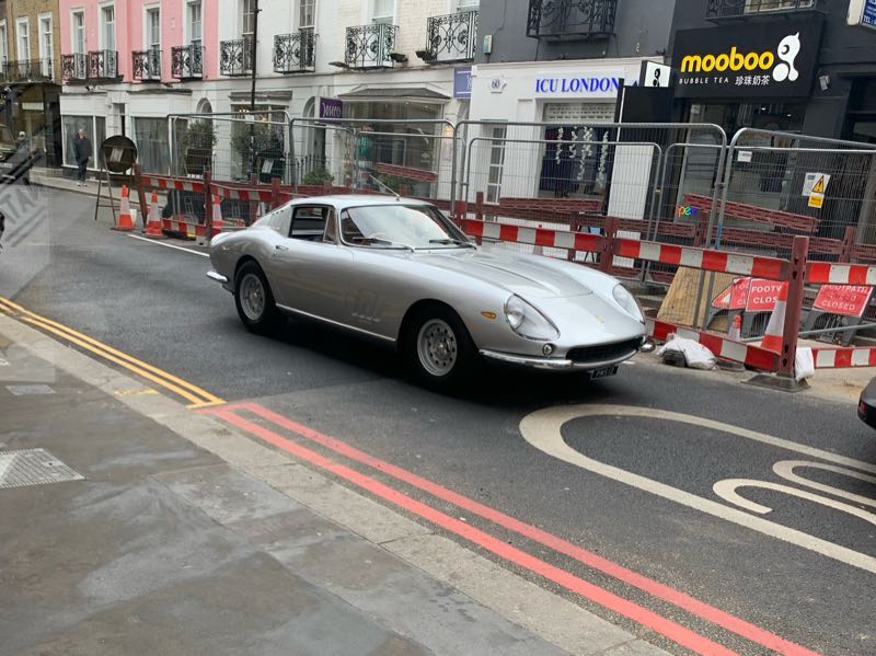 Ferrari 275 GTB spotted in London