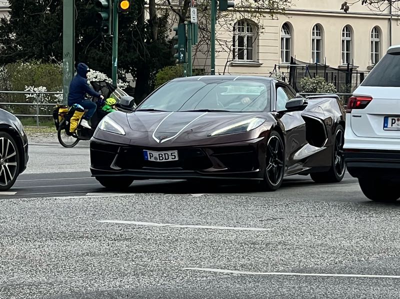 Chevrolet Corvette spotted in Potsdam
