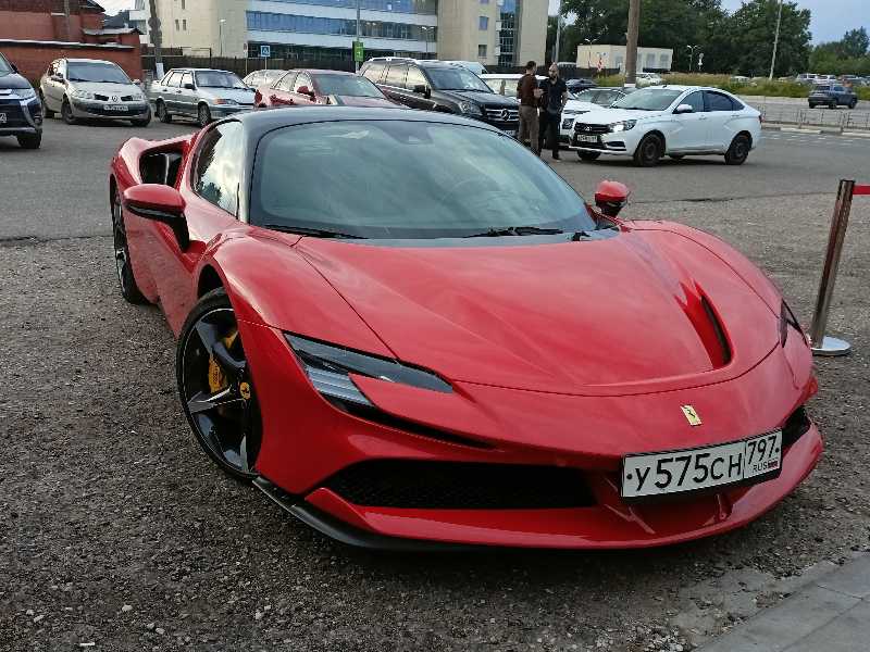 Ferrari SF90 Stradale spotted in Tver