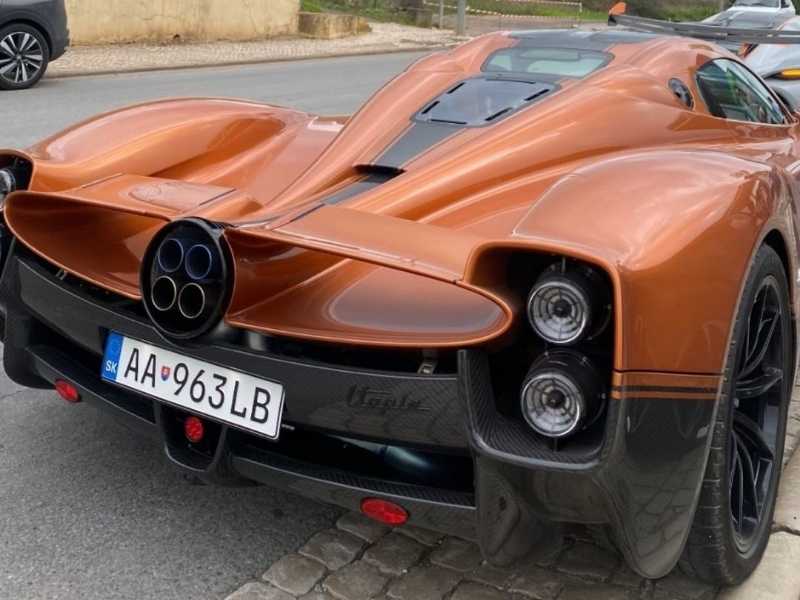 Pagani Huayra (2012) spotted in Santiago do Cacém, Portugal