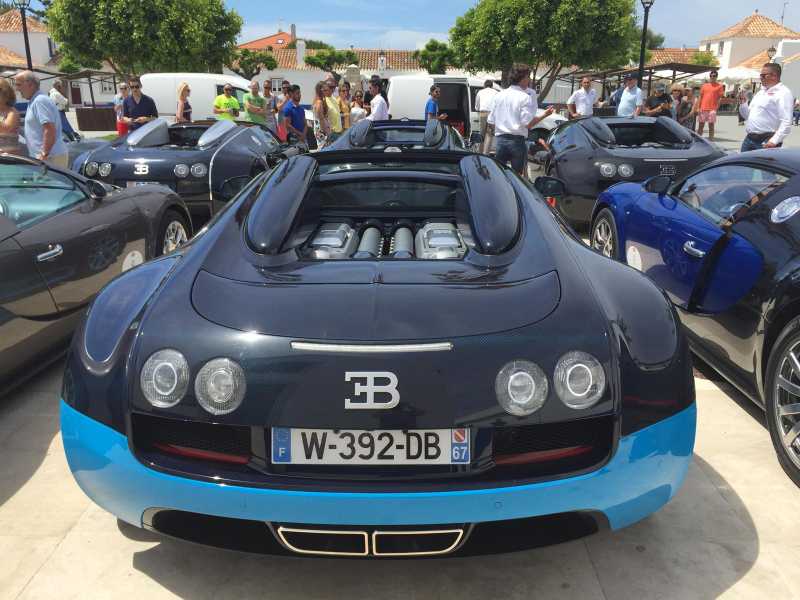 Bugatti Veyron spotted in Paderne