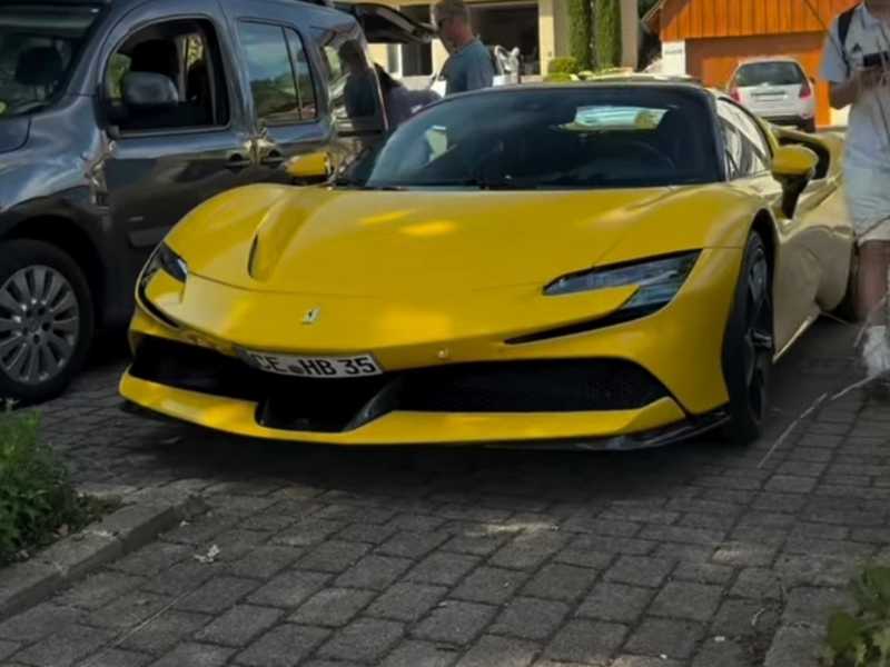 Ferrari SF90 Stradale spotted in Konstanz