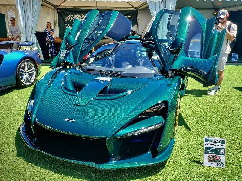McLaren Senna spotted in Le Vigeant