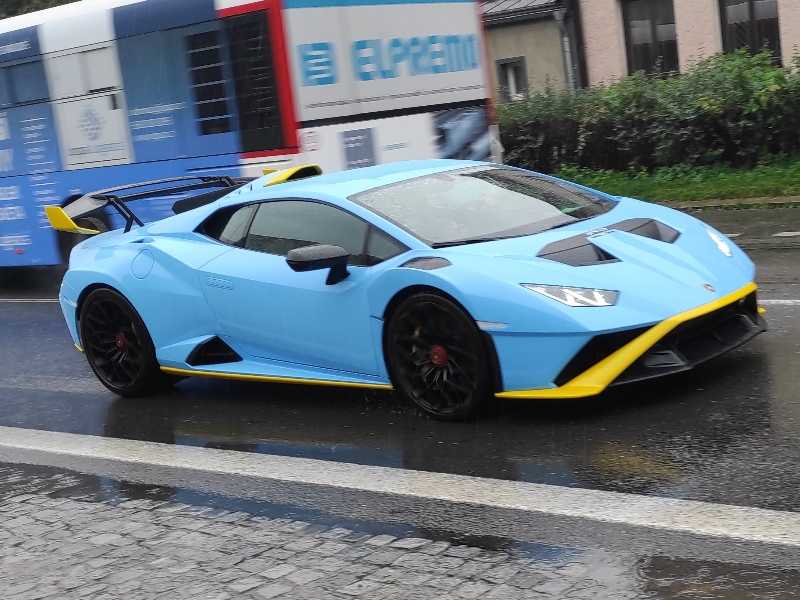 Lamborghini Huracán STO spotted in Olomouc