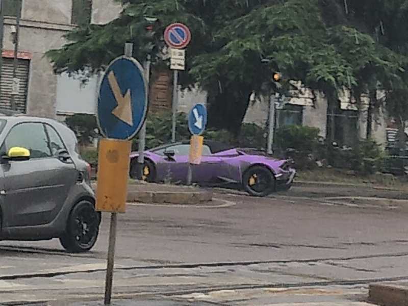 Lamborghini Aventador SVJ Roadster spotted in Milan