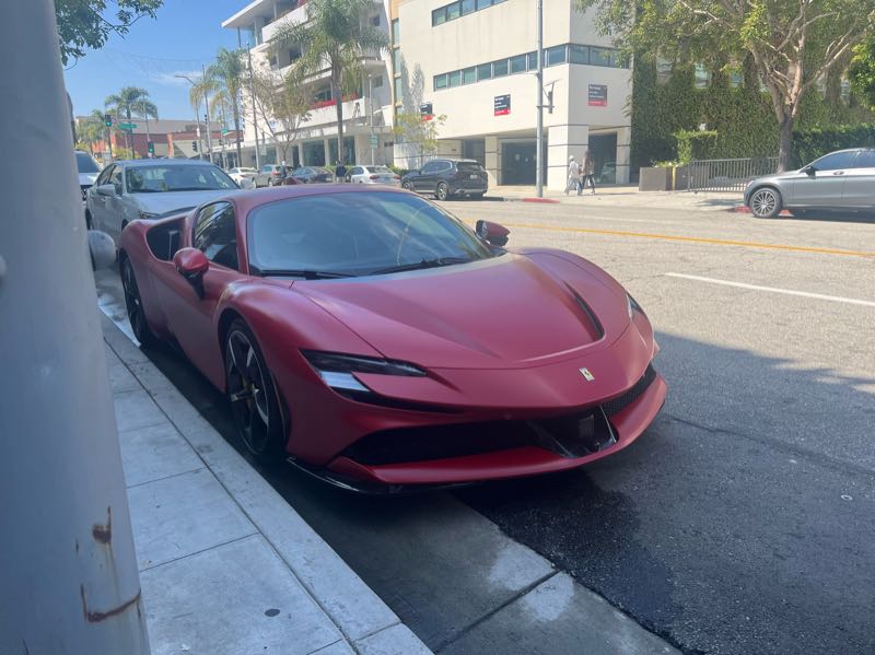 Ferrari SF90 Stradale (2021) spotted in Los Angeles, United States