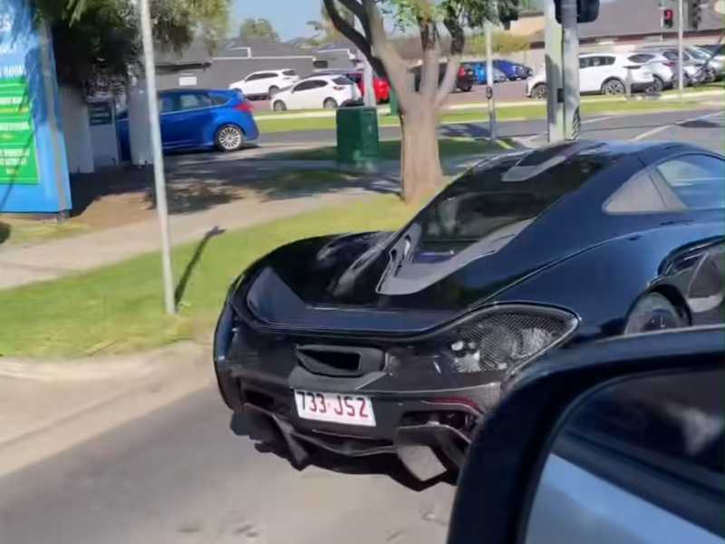 McLaren P1 (2013) spotted in New South Wales, Australia