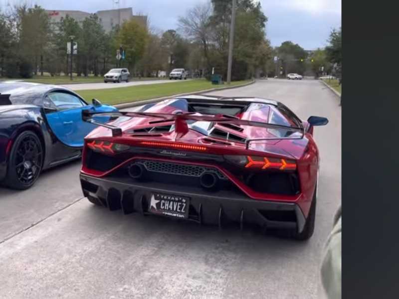 Lamborghini Aventador SVJ spotted in Alkmaar
